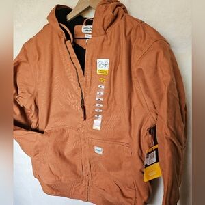 Eddie Bauer Hooded Bomber With Berber Lining Color  Adobe, size: M